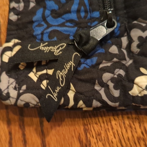 Vera Bradley Blue Crossbody Canterbury Cobalt hipster Bohemian cloth  bag - Picture 5 of 7